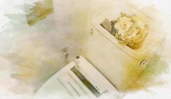 撮影例：モデルルームのトイレ