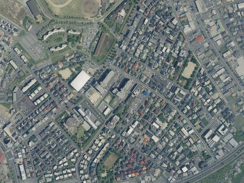 【2010年度撮影】サンパーク折尾学園の丘の場所・周辺環境