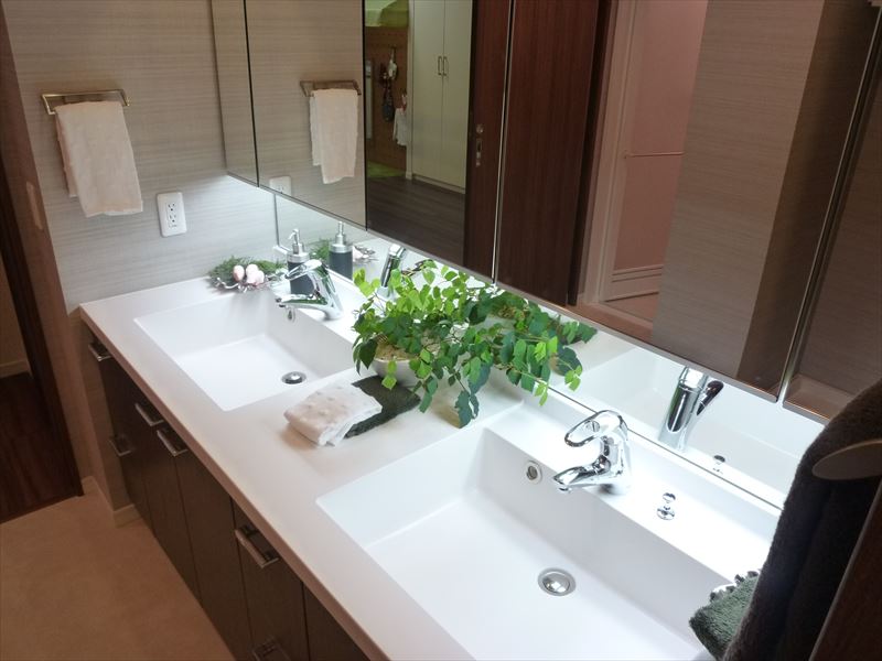 洗面所(2ボウル)