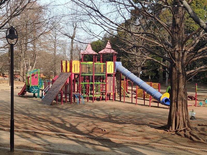 アスレチック遊具　冒険のトリデ