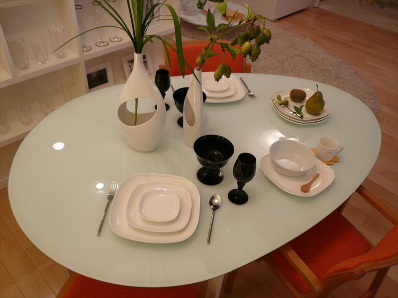 ダイニングテーブル モデルルーム