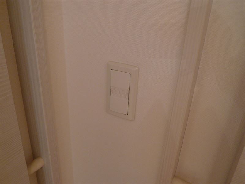 照明スイッチ モデルルーム