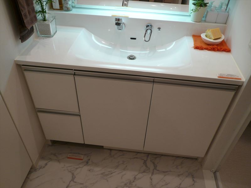 洗面台 モデルルーム