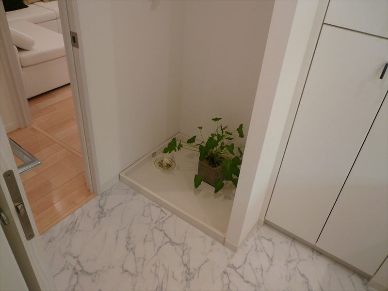 洗濯機置場 モデルルーム