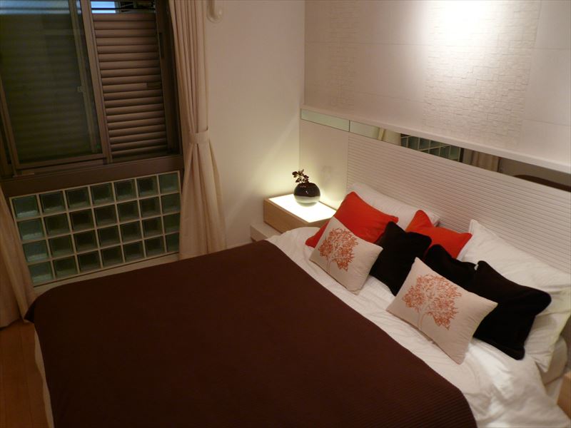 寝室 モデルルーム