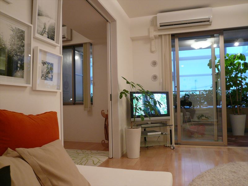 リビングと子供部屋の連結 モデルルーム