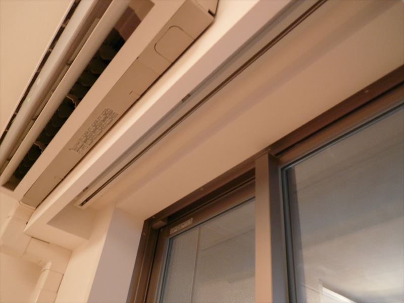 カーテンレール モデルルーム