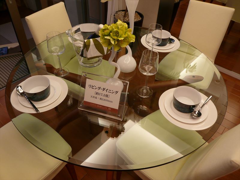 ダイニングテーブル モデルルーム