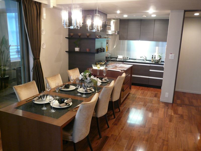 ダイニング・キッチン モデルルーム