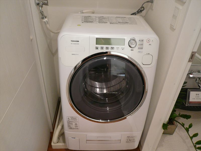 洗濯機置場 モデルルーム