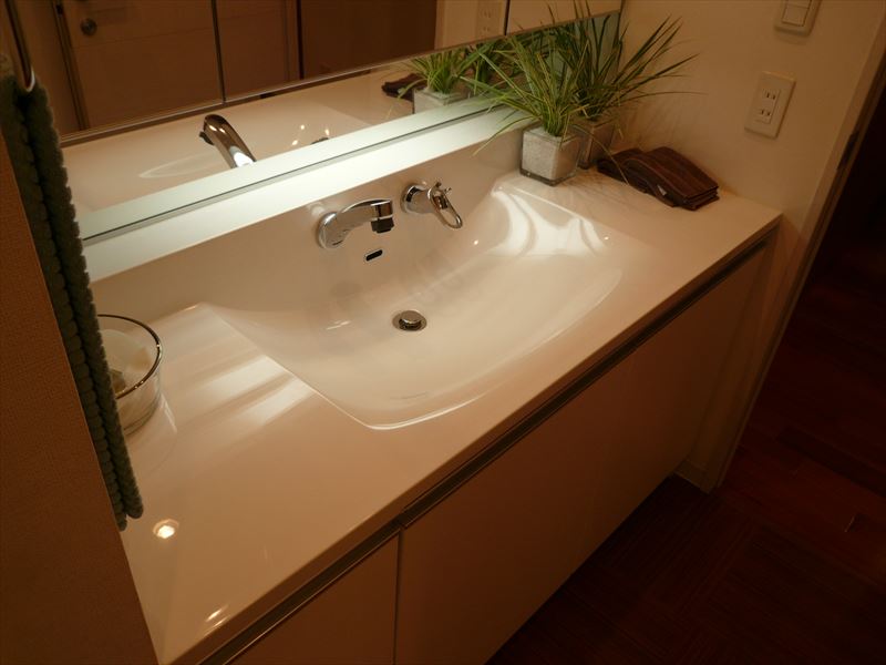 洗面台 モデルルーム