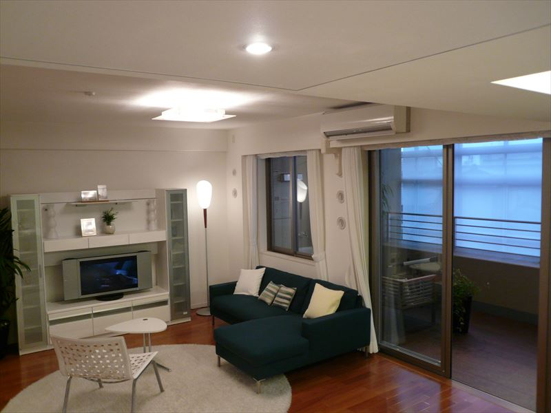 リビング全体 モデルルーム