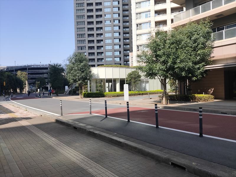 前面道路 パークシティ柏の葉キャンパス二番街