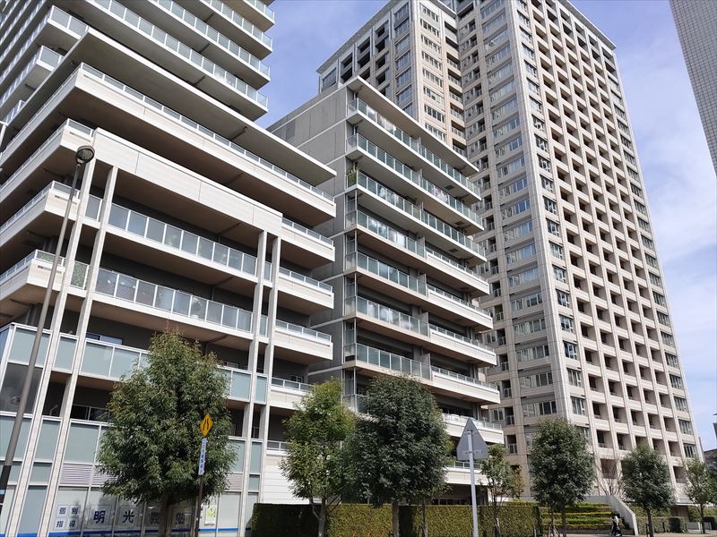 南側からの外観 パークシティ柏の葉キャンパス二番街