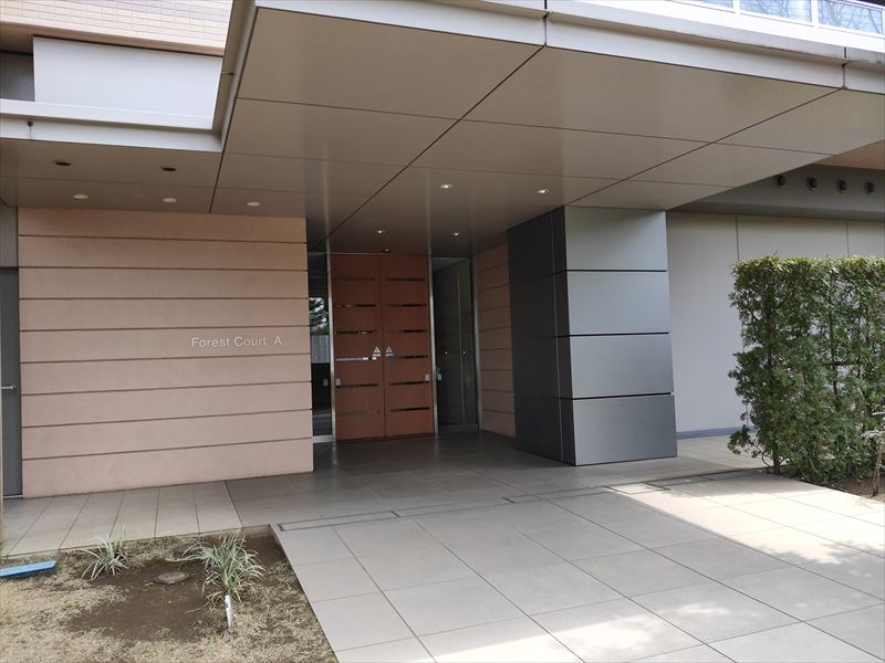A棟エントランス パークシティ柏の葉キャンパス二番街
