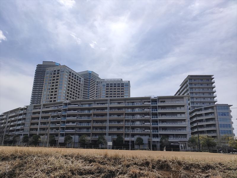 F棟 外観 パークシティ柏の葉キャンパス二番街