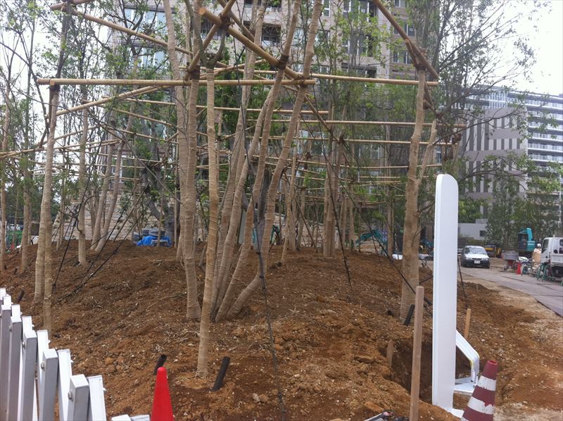 建設工事中 パークシティ柏の葉キャンパス二番街