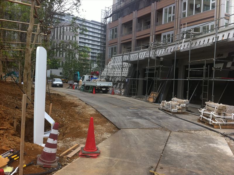 建設工事中 パークシティ柏の葉キャンパス二番街