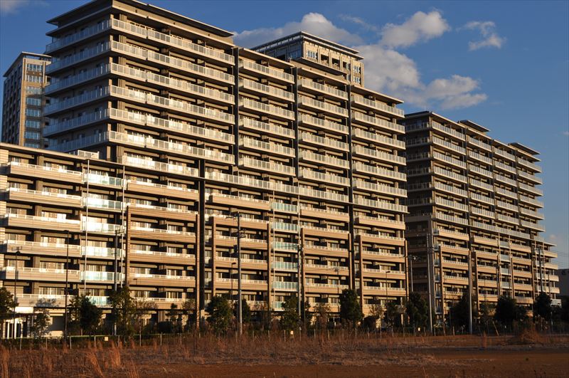 A棟、B棟の外観 パークシティ柏の葉キャンパス二番街