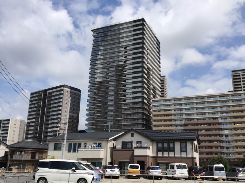 パークシティ柏の葉キャンパス サウスマークタワーとサウスフロントの外観