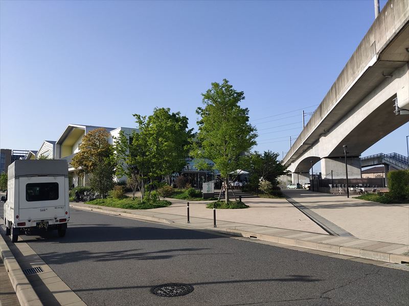 柏の葉T-SITE 入口付近の外観