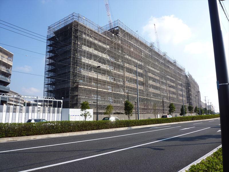 建設工事中 パークシティ柏の葉キャンパス二番街