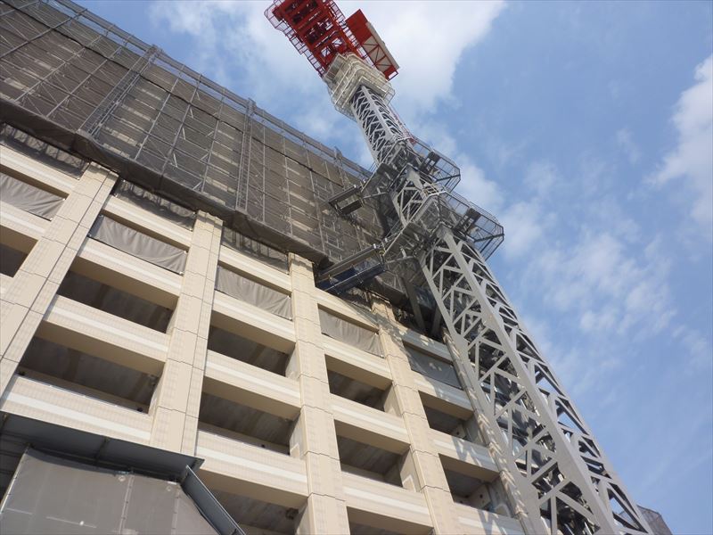 建設工事中 パークシティ柏の葉キャンパス二番街