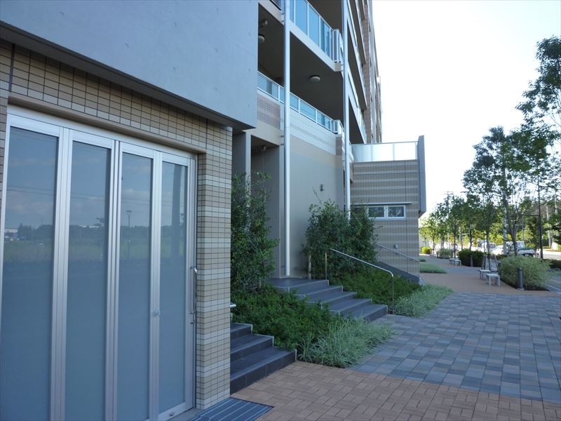 F棟北側 パークシティ柏の葉キャンパス二番街