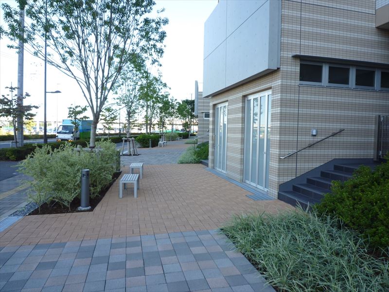 F棟北側 パークシティ柏の葉キャンパス二番街