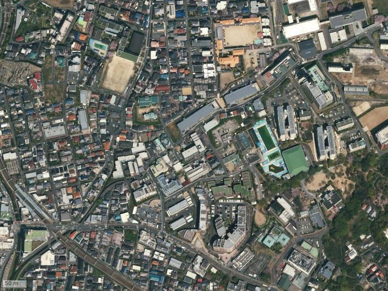 【2017年度撮影】豊津パークハイツの場所・周辺環境