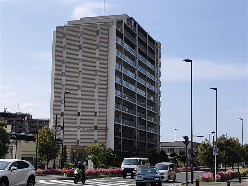 パークシティ柏の葉キャンパス ブライトサイト 北西側外観