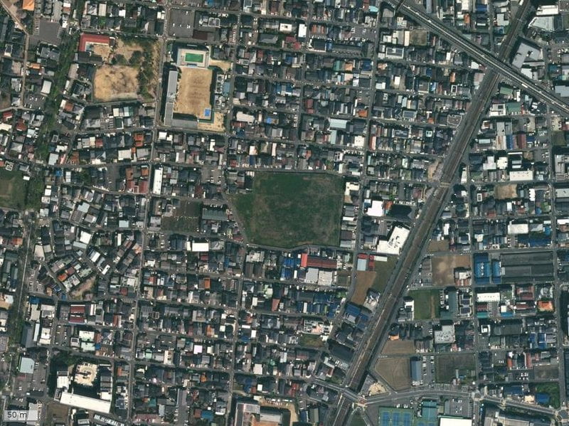 【2017年度撮影】昔のリビオシティ三国ヶ丘（建設前）の場所・周辺環境