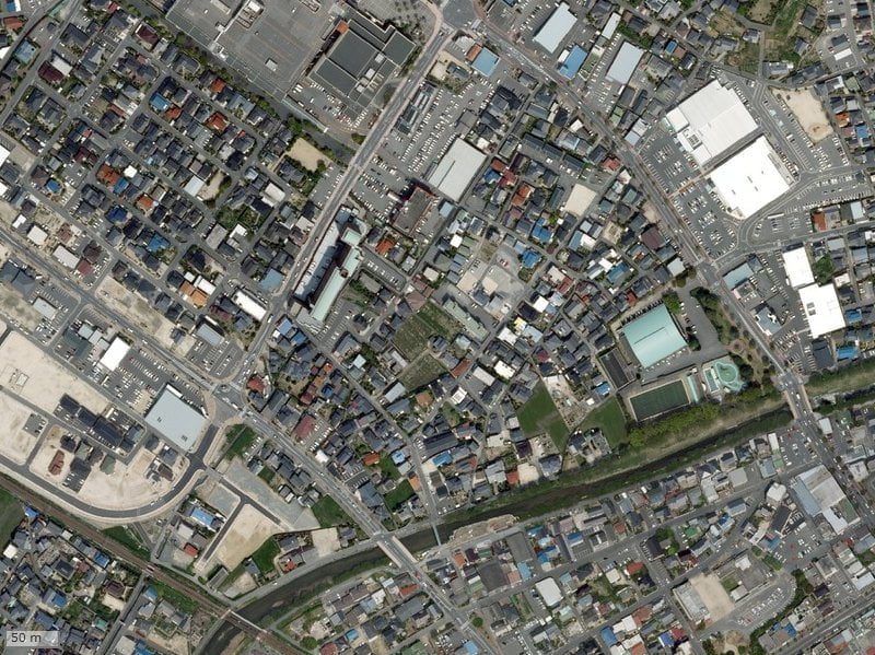 【2008年度撮影】昔のアルファスマート下松西柳の場所・周辺環境