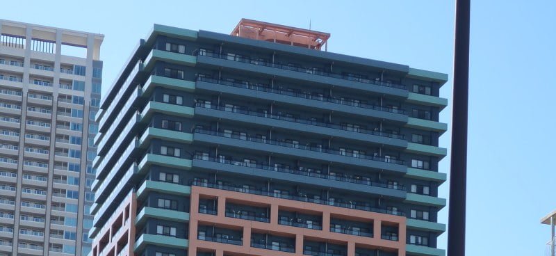 ファミール月島グランスイートタワーの外観