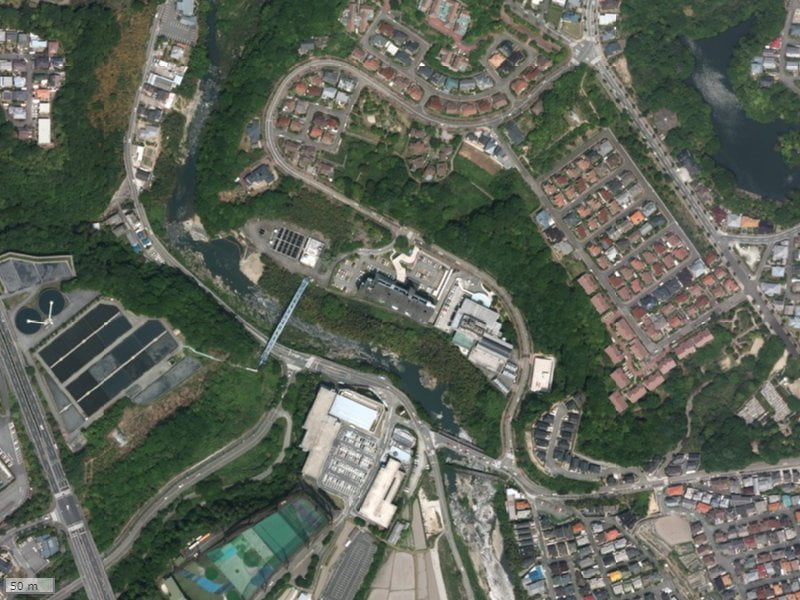 【2012年度撮影】昔の移瀬ガーデンハイツの場所・周辺環境