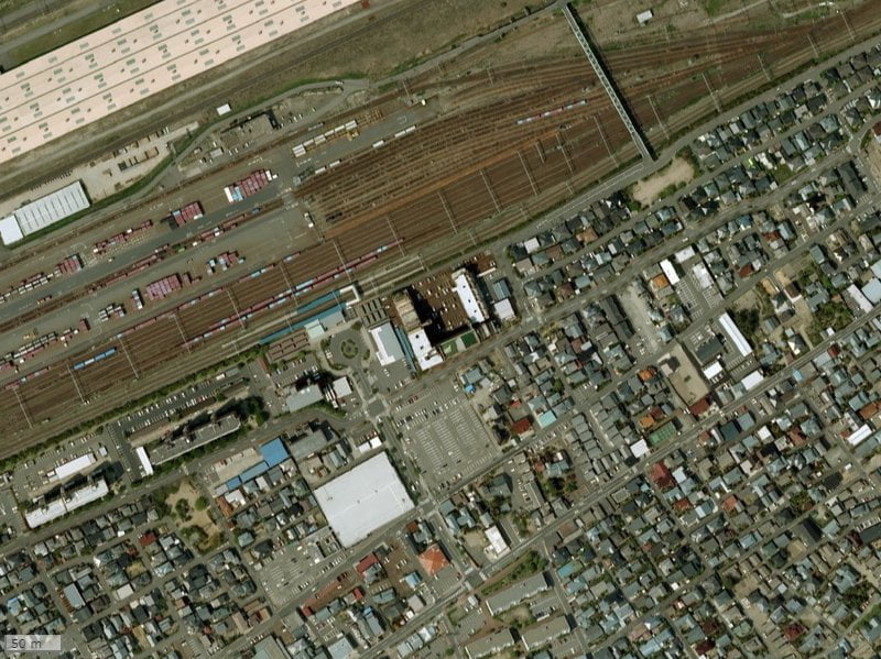 【2009年度撮影】昔のアパガーデンコート東新潟の場所・周辺環境