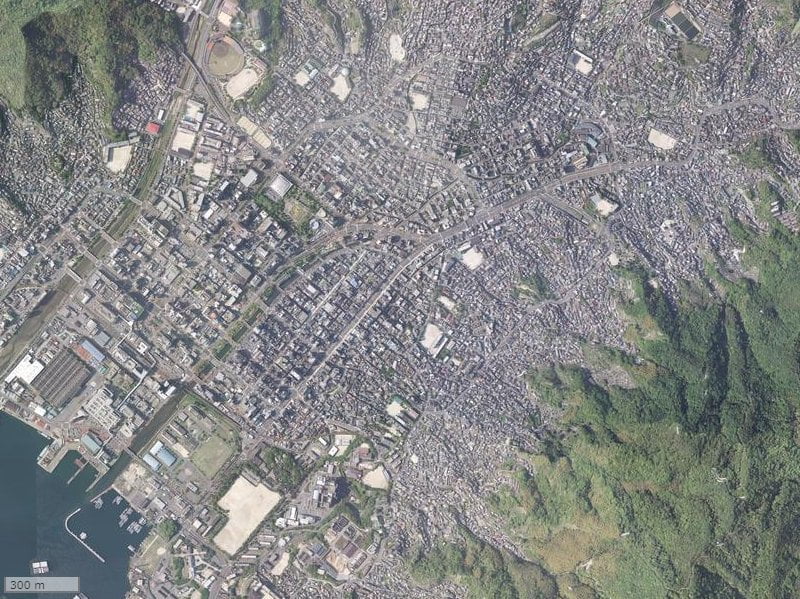 【2009年度撮影】ライオンズマンション呉れんが通りの場所・周辺環境（広域）