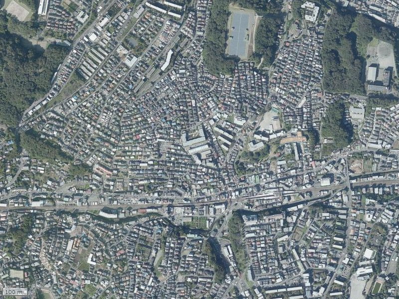 【2019年度撮影】アネシア生田月見台の場所・周辺環境(広域)