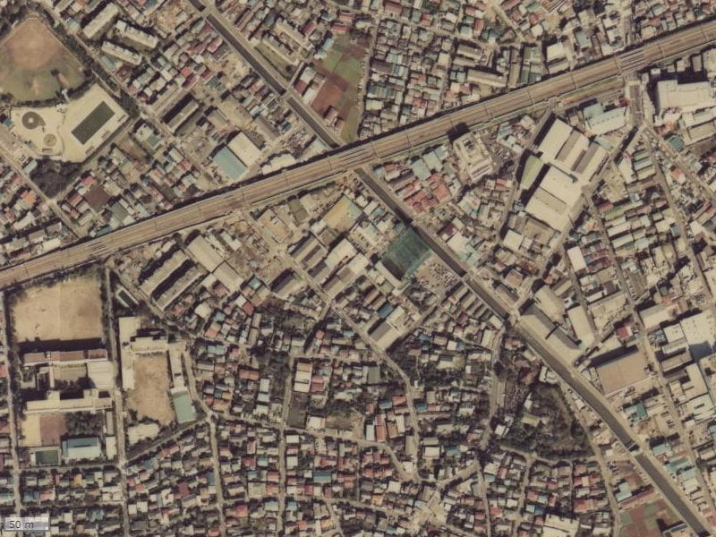 【1979～1983年度撮影】昔のプレシス久が原パークサイドテラスの場所・周辺環境