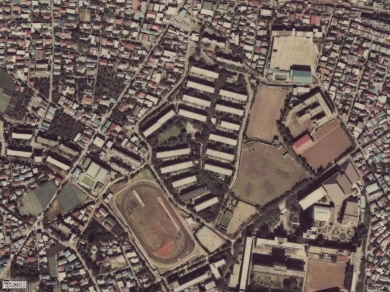 【1979~1983年度撮影】昔の桜上水ガーデンズの場所・周辺環境