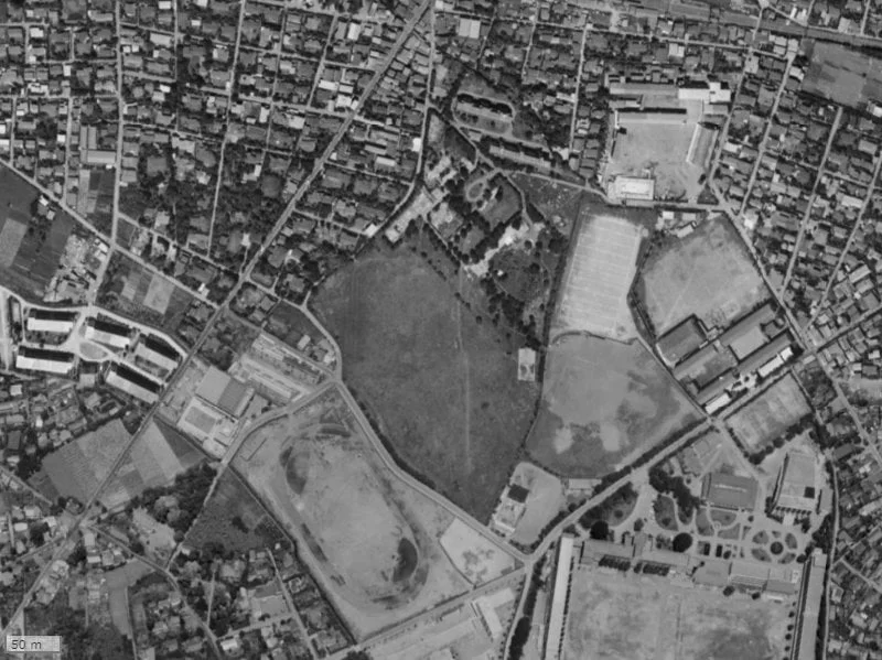 【1961~1969年度撮影】昔の桜上水ガーデンズの場所・周辺環境