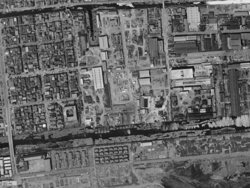【1961～1969年度撮影】昔のシティテラス東陽町の場所・周辺環境
