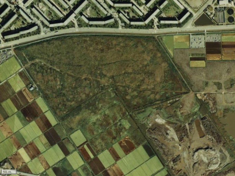 【1979～1983年度撮影】昔のパークフィールドみさとの場所・周辺環境