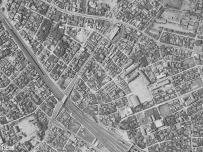 【1961～1969年度撮影】昔のエクセレントシティ千葉弁天の場所・周辺環境