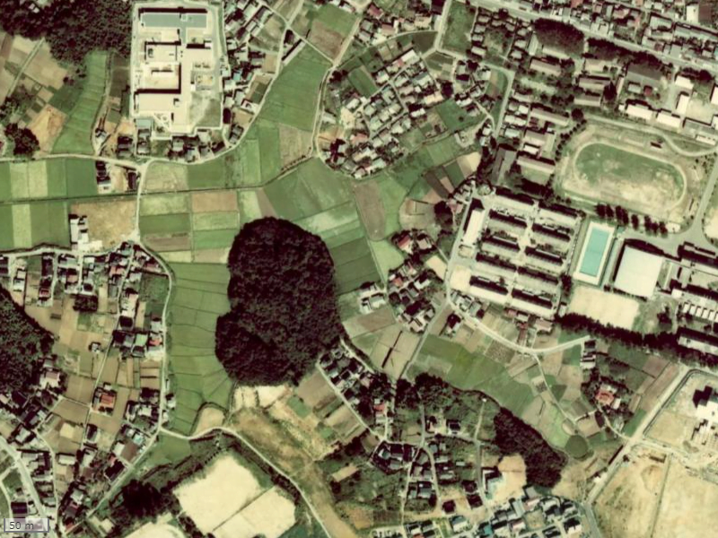 【1974～1978年度撮影】昔のアルファスマート上乃木2の場所・周辺環境