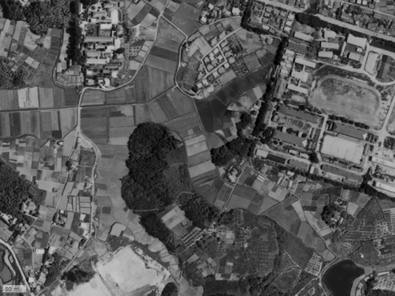 【1961～1969年度撮影】昔のアルファスマート上乃木2の場所・周辺環境