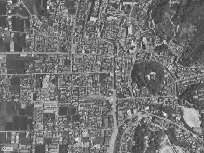 【1961～1969年度撮影】昔のクレアホームズ道後湯之町ザ・プレミアムの場所・周辺環境