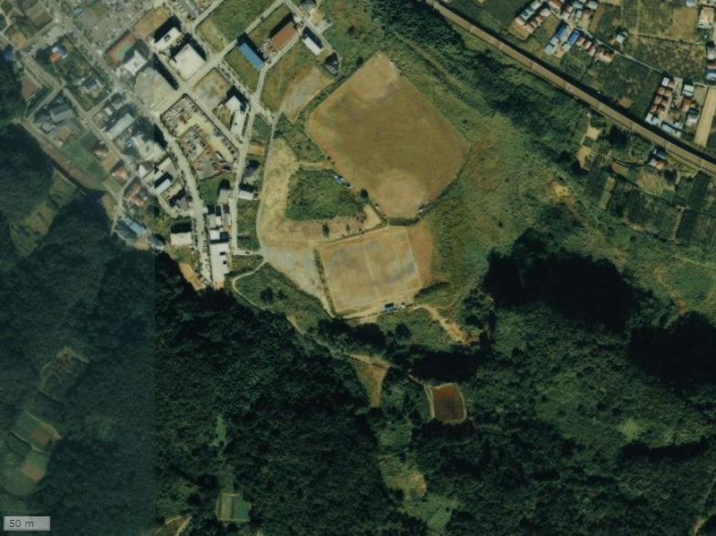 【1987～1990年度撮影】昔のプラウドシティ南山の場所・周辺環境