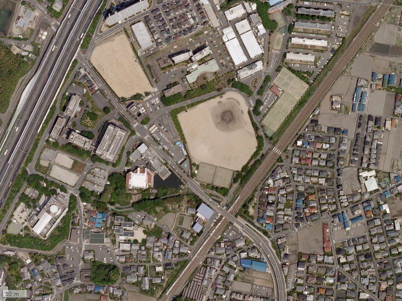 【2008年度撮影】昔のアーバン島本シティの場所・周辺環境