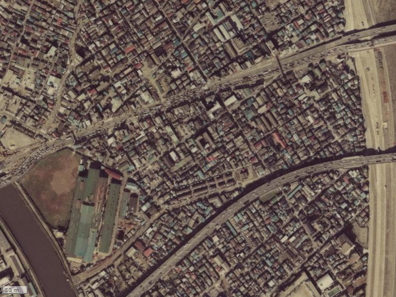 【1979~1983年度撮影】昔の東京インターマークスの場所・周辺環境